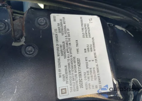 2001 Chevrolet Silverado 1500 Ls из США, поврежденный, VIN 2GCEC19VX11142637